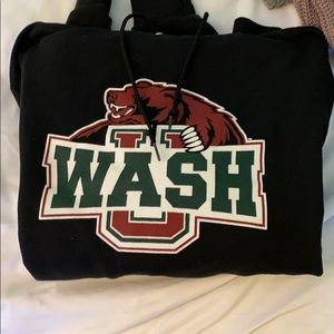 Wash u hoodie medium